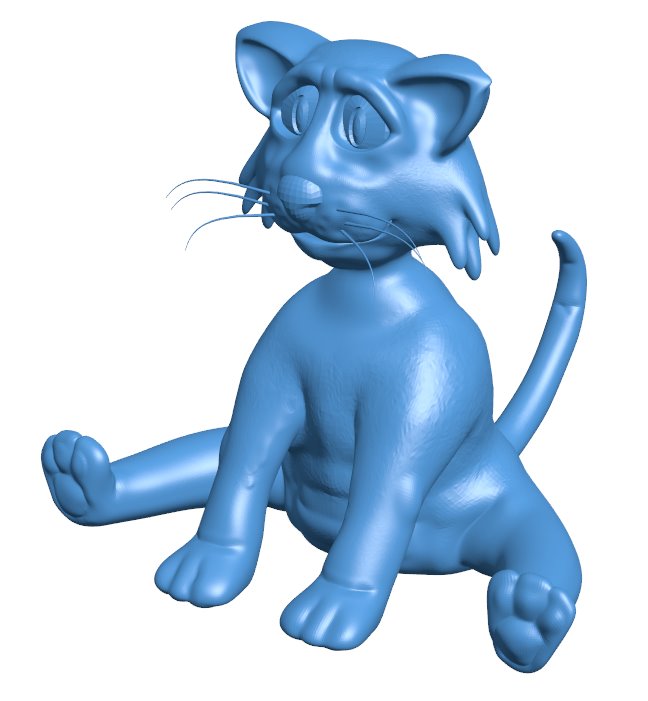 Felix cat B010846 3d model file for 3d printer