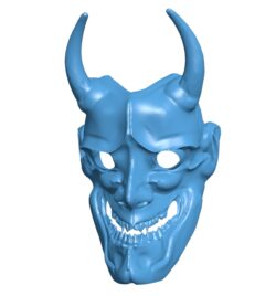 Jhin Mask B006676 file stl free download 3D Model for CNC and 3d printer –  Free download 3d model Files