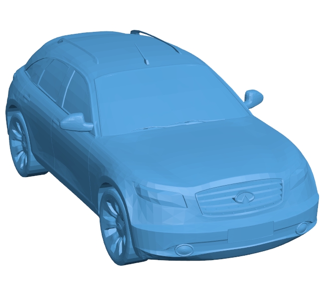 Infiniti FX45 car B010760 3d model file for 3d printer