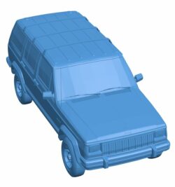 Jeep Cherokee car B010814 3d model file for 3d printer