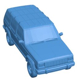 Jeep Cherokee car B010814 3d model file for 3d printer