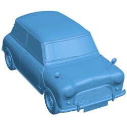 Mini cooper car B010734 3d model file for 3d printer