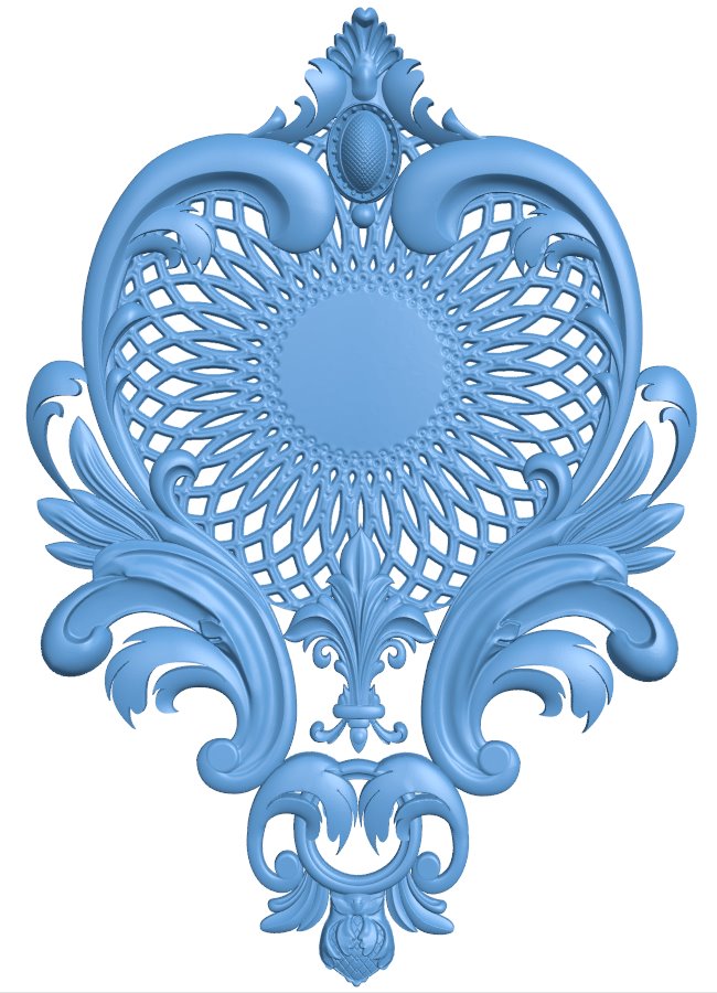 Pattern decor design T0008601 download free stl files 3d model for CNC wood carving