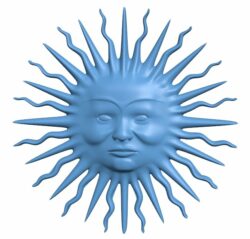 Pattern of the sun T0008978 download free stl files 3d model for CNC wood carving