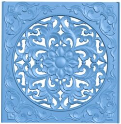 Square pattern T0008657 download free stl files 3d model for CNC wood carving