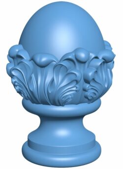 Top of the column T0008453 download free stl files 3d model for CNC wood carving