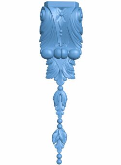 Top of the column T0008658 download free stl files 3d model for CNC wood carving