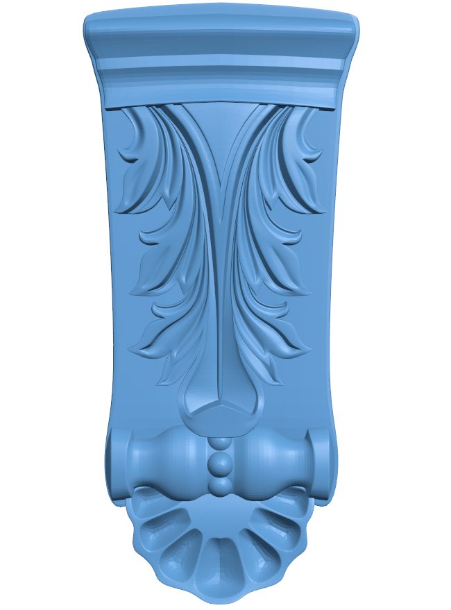 Top of the column T0008773 download free stl files 3d model for CNC wood carving