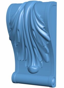 Top of the column T0008776 download free stl files 3d model for CNC wood carving