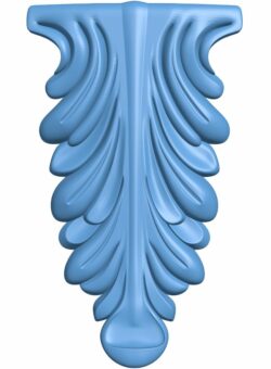 Top of the column T0008777 download free stl files 3d model for CNC wood carving