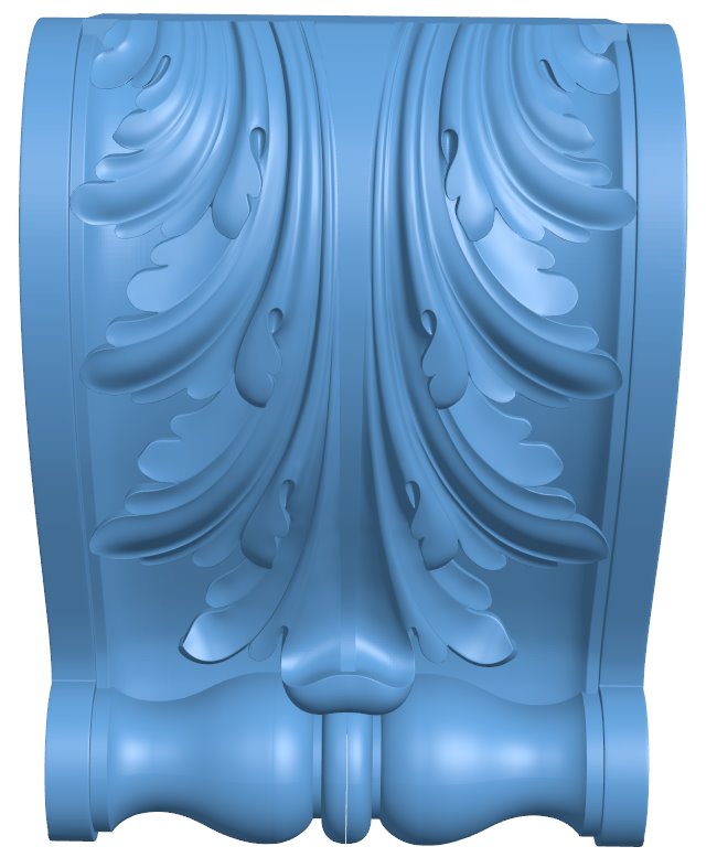 Top of the column T0008779 download free stl files 3d model for CNC wood carving