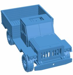 Truck B010863 3d model file for 3d printer