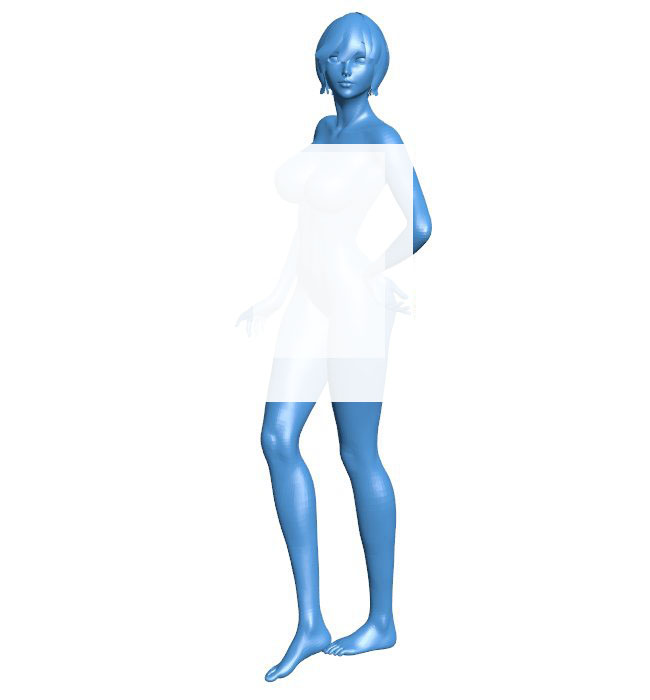 Woman B010789 3d model file for 3d printer