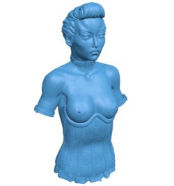 Women – bust B010727 3d model file for 3d printer