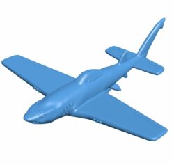 Airplane shark B010917 3d model file for 3d printer