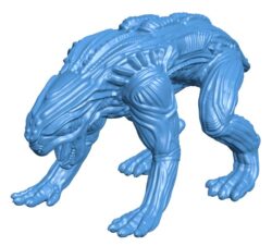 Alien Animal B010893 3d model file for 3d printer