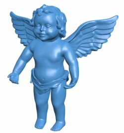 Angel child B011052 3d model file for 3d printer