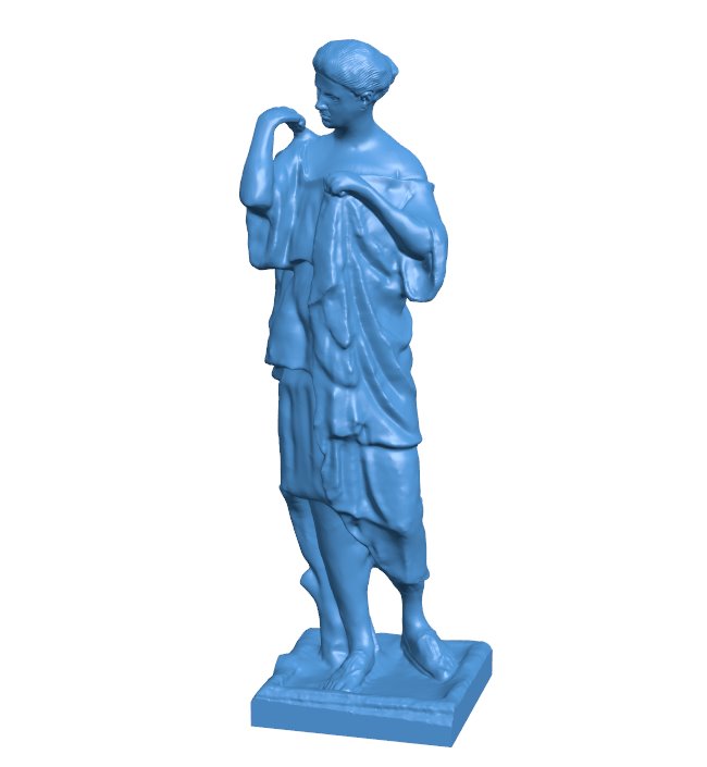 Artemis of Gabii in Chateau Chenonceau, France B010915 3d model file for 3d printer