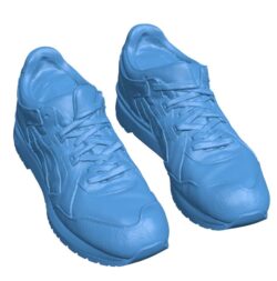 Asics shoe B010989 3d model file for 3d printer