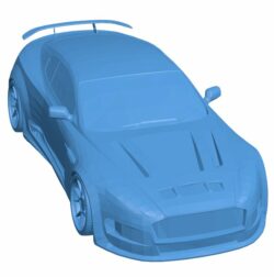 Aston DB9 car B010882 3d model file for 3d printer