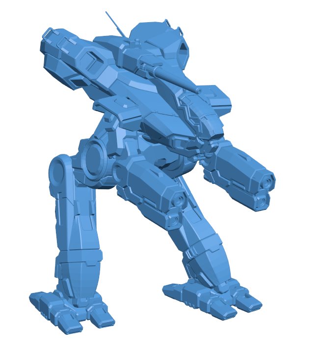 Battle robot B011002 3d model file for 3d printer