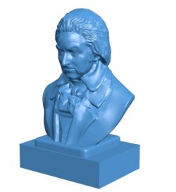 Beethoven at Central Park, New York B010993 3d model file for 3d printer