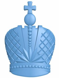 Crown pattern T0009188 download free stl files 3d model for CNC wood carving