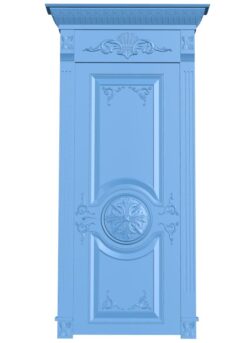 Door pattern T0009511 download free stl files 3d model for CNC wood carving