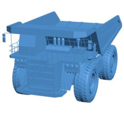 Dump Truck B010876 3d model file for 3d printer