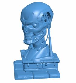 Head robot T801 B011070 3d model file for 3d printer