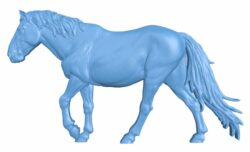 Horse T0009044 download free stl files 3d model for CNC wood carving