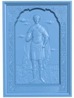 Icon of Dmitry Solynsky T0009593 download free stl files 3d model for CNC wood carving