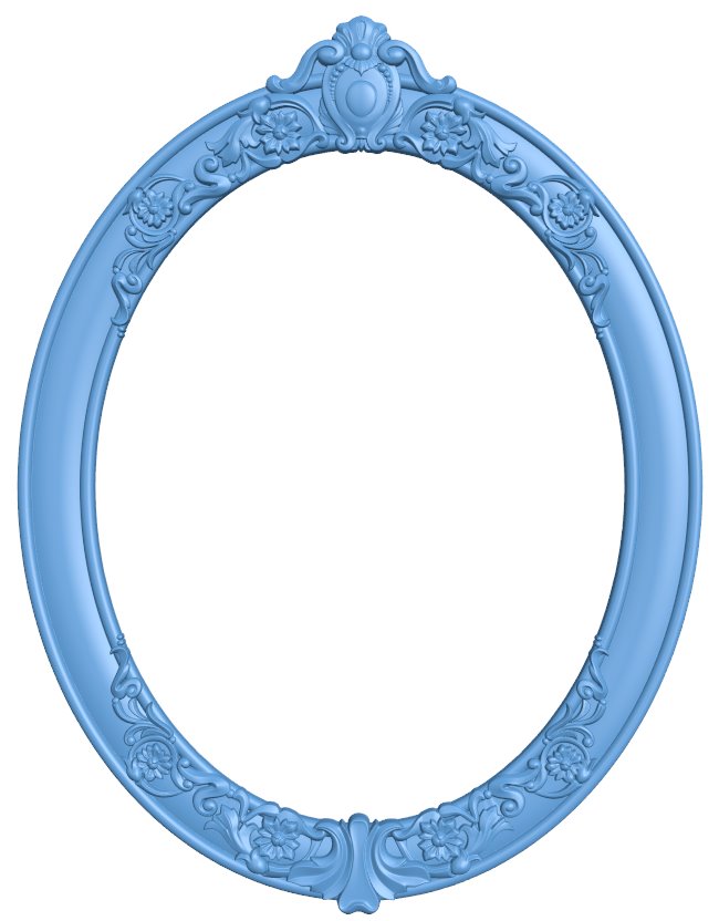 Mirror frame pattern T0009234 download free stl files 3d model for CNC wood carving