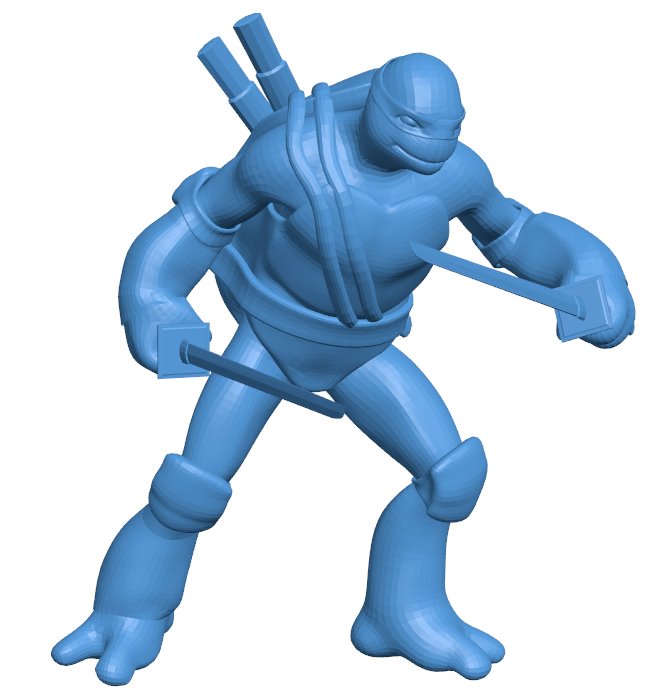 Ninja Turtles B010990 3d model file for 3d printer