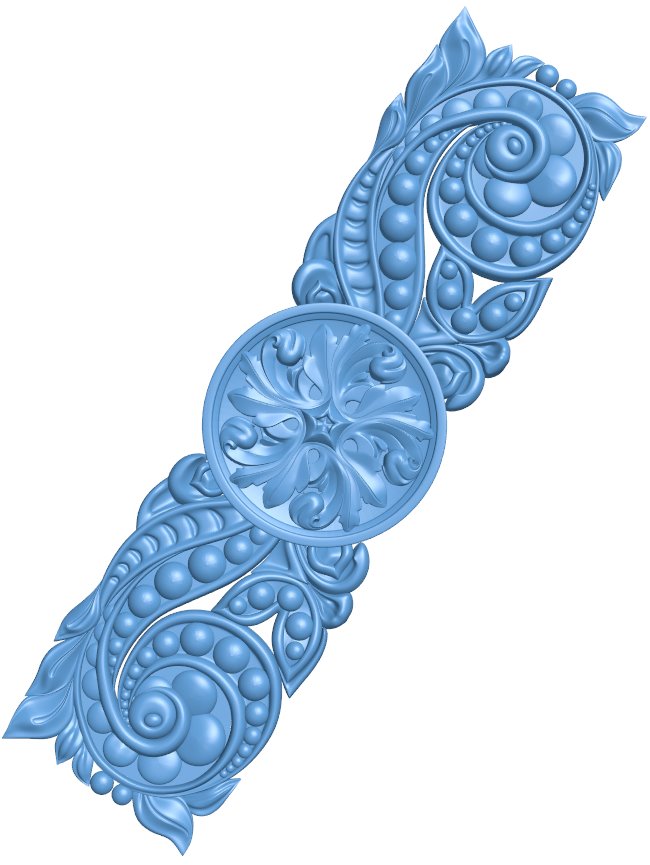 Pattern decor design T0009158 download free stl files 3d model for CNC wood carving