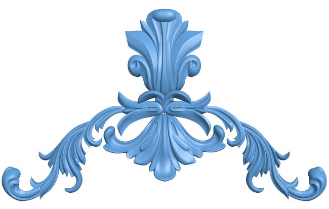 Pattern decor design T0009201 download free stl files 3d model for CNC wood carving