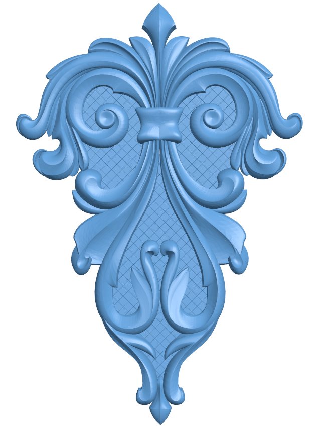 Pattern decor design T0009440 download free stl files 3d model for CNC wood carving