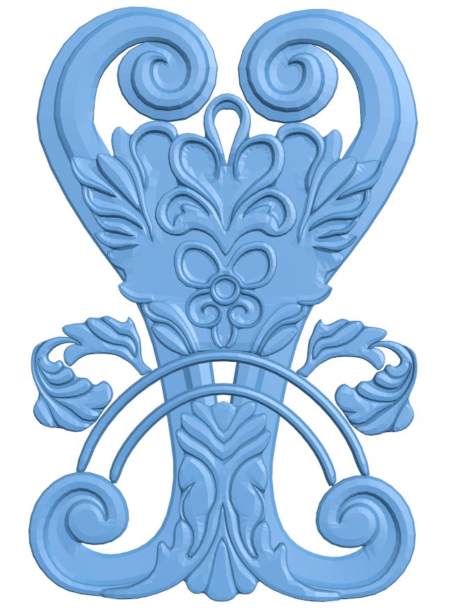 Pattern decor design T0009473 download free stl files 3d model for CNC wood carving