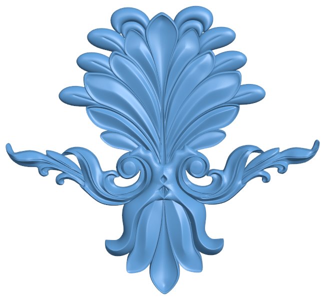 Pattern decor design T0009600 download free stl files 3d model for CNC wood carving