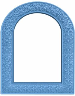 Picture frame or mirror T0009058 download free stl files 3d model for CNC wood carving