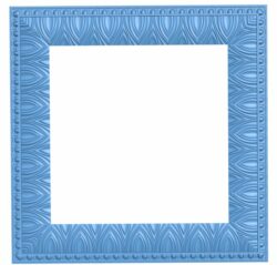 Picture frame or mirror T0009251 download free stl files 3d model for CNC wood carving