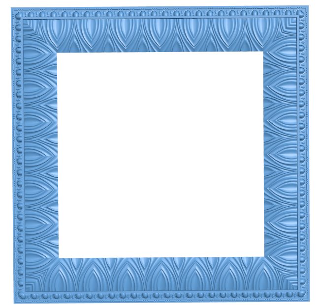 Picture frame or mirror T0009251 download free stl files 3d model for CNC wood carving