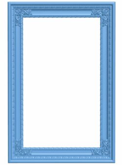 Picture frame or mirror T0009496 download free stl files 3d model for CNC wood carving