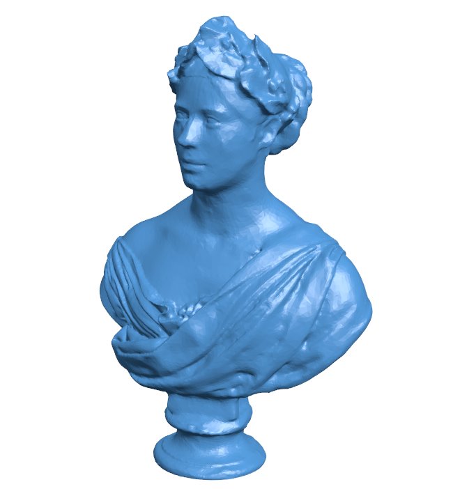 Statue of Maria Malibran B010943 3d model file for 3d printer