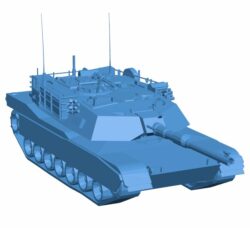 Tank Abrams B010923 3d model file for 3d printer