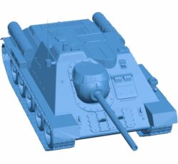 Tank su-85 B010938 3d model file for 3d printer