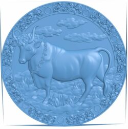 Taurus – Zodiac T0009097 download free stl files 3d model for CNC wood carving