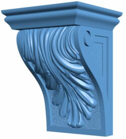 Top of the column T0009098 download free stl files 3d model for CNC wood carving
