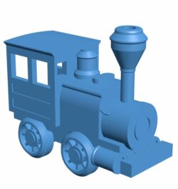 Train head B011018 3d model file for 3d printer