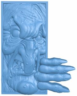 Witch T0009539 download free stl files 3d model for CNC wood carving